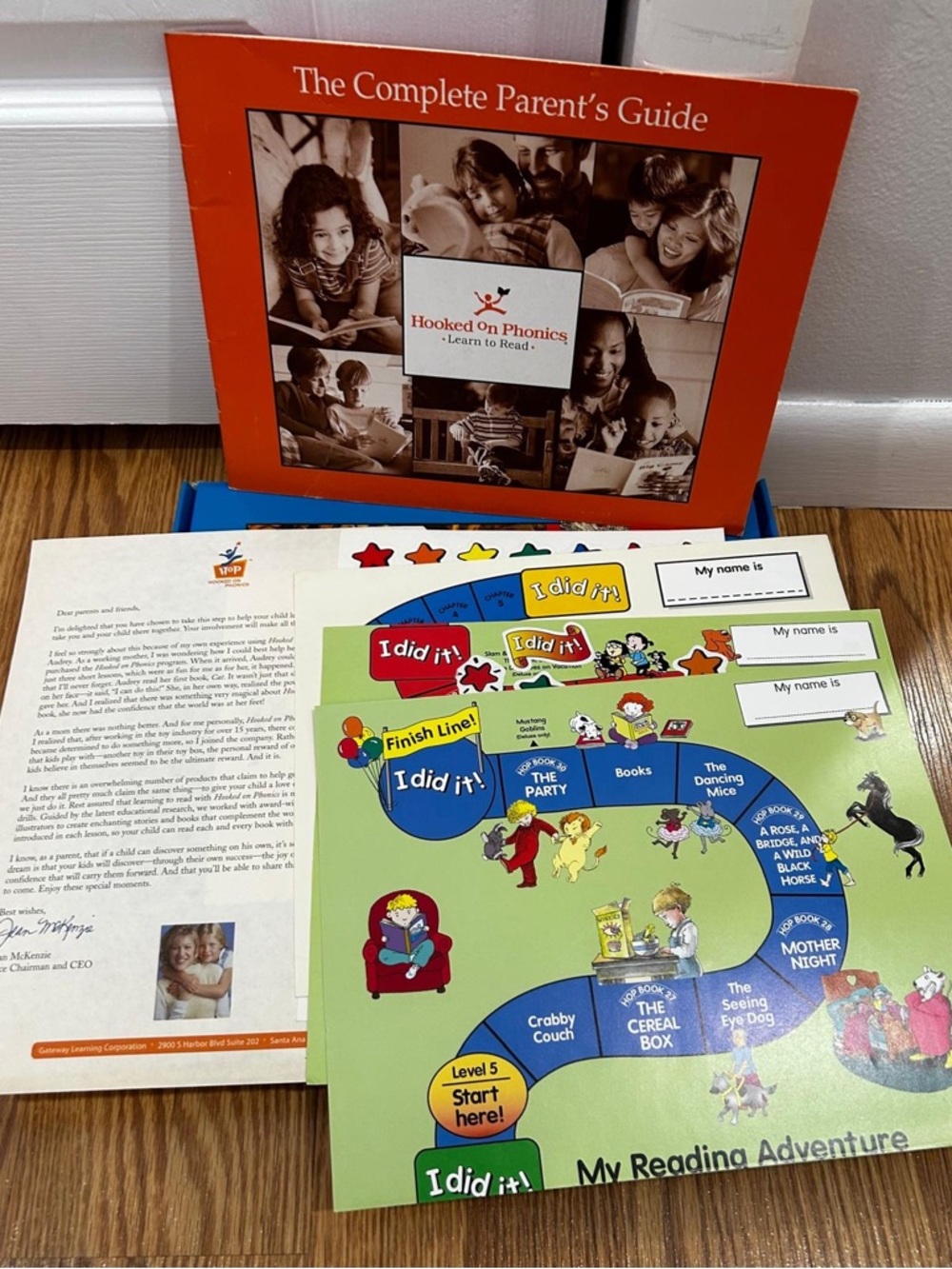 Hooked On Phonics My Reading Adventure Set Level 1-5